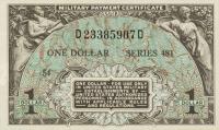 pM26a from United States: 1 Dollar from 1951